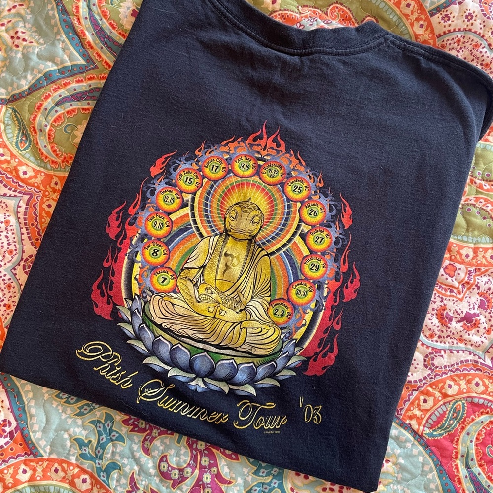 Phish Summer Tour ‘03 concert shirt